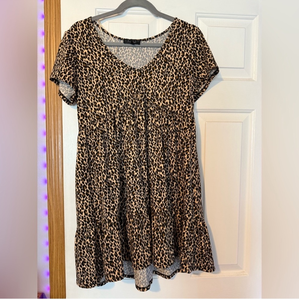 Trixxi Animal Print Dress